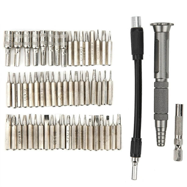 Screwdriver Set 59‑in‑1 Multipurpose Telecommunication Repair Tool Manual Hardware
