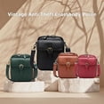 thumbnail image 2 of Collaboraten1 Crossbody Leather Bag, Urvashi Crossbody Leather Bag for women, with Built in Wallet, Vintage Anti-Theft, 2 of 8