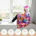 thumbnail image 6 of Hello Kitty Blanket Hoodie, Wearable Blanket, Cloak Hooded Throw Blanket, Soft Warm Fluffy Blankets for Bed Couch Sofa, 6 of 8
