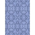thumbnail image 1 of Ahgly Company Machine Washable Indoor Rectangle Transitional Denim Blue Area Rugs, 4' x 6', 1 of 7