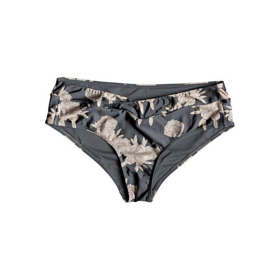 Roxy Women's Standard Romantic Senses Full 70s Swimsuit Bikini Bottom, Turbulence Rose/Pearls Southwest, L