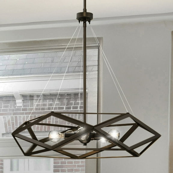 Luxury Modern Pendant, Architectural Bronze, UHP4834