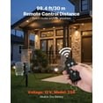 thumbnail image 4 of Outdoor Power Strip with Timer,6 Outlets Waterproof Extension Cord,100FT Heavy Duty for Christmas Decorations and Garden Lights, 4 of 6