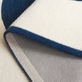 thumbnail image 5 of SAFAVIEH Rodeo Drive Gertrude Abstract Area Rug, Ivory/Navy, 6' x 6' Round, 5 of 10