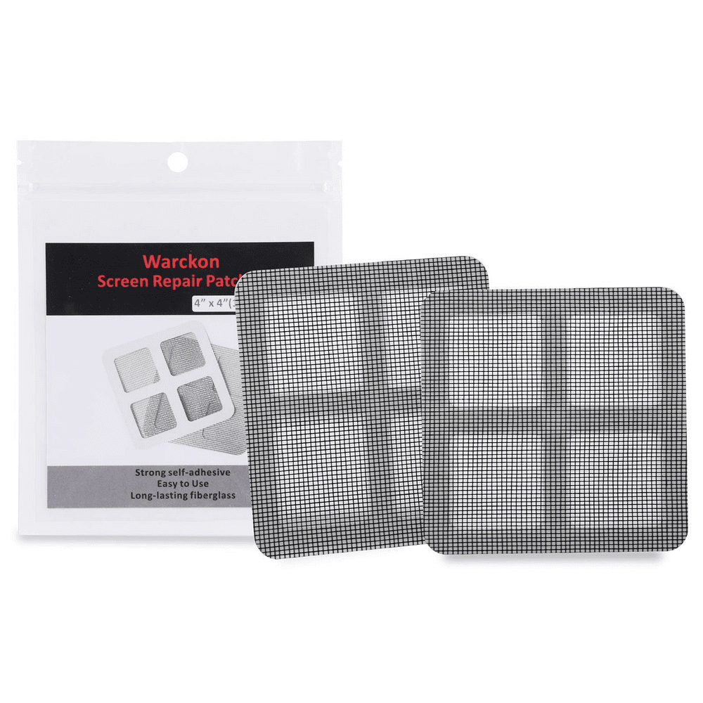 Window Screen Repair Kit Tape,Strong Adhesive & Waterproof Fiberglass