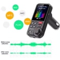 thumbnail image 2 of SJGOODS Wireless FM Transmitter with Stereo Playback and Car Charger, New, 1 Count, 2 of 4