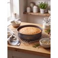 Round Baking Pan Rack LMJSHOP 9 Inch Round Cake Pan | Non-Stick Heavy-Duty Baking Pan with ...