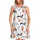 thumbnail image 1 of Balery Halloween Dachshund Vestidos de verano para mujer con estampado: vestido holgado sin mangas, vestido playero informal y cómodo para días calurosos., 1 of 7