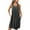 Dark Gray, variant on gakvbuo Summer Tank Dress for Women Women Nightgown With Pockets Sleep Shirts Sleeveless Sleepwear Pleated Front Nightshirt Round Neck Nightdress