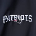 thumbnail image 4 of Men's Dunbrooke Navy New England Patriots Sonoma Softshell Full-Zip Jacket, 4 of 4
