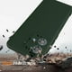 thumbnail image 2 of For Motorola Edge 40 Neo 5G Case Compatible with MagSafe Anti-Drop Liquid Silicone Phone Cover - Dar, 2 of 5