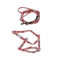 thumbnail image 1 of Pet Harnesswith Leash,JapaneseStyle Cat Adjustable Harness Cat Harnessand Leash Set Japanese Style Cute Cat Chest Backand Leash Solid Performance, 1 of 12