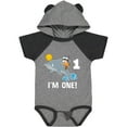 thumbnail image 3 of Inktastic First Birthday 1 Year Old Dolphin Boys or Girls Baby Bodysuit, 3 of 5