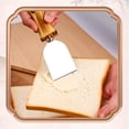 thumbnail image 3 of Ensemble de 4 Couteaux de Coupe-Fromage avec Manche en Bambou, 3 of 4