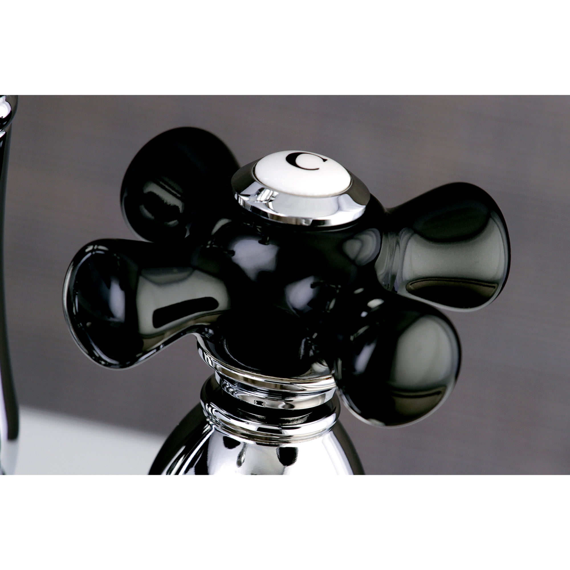 Kingston Brass KB1491PKX Duchess Two-Handle 2-Hole Deck Mount Bar Faucet in Polished Chrome