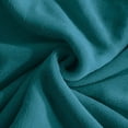 thumbnail image 2 of Juego de Sábanas Polar Kyuden Home Invernales Suaves y Cálidas Matrimonial Verde Petróleo, 2 of 4