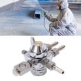 thumbnail image 4 of Pistola Pulverizadora, Boquilla de Acero inoxidable, Cuerpo de Aleación de Zinc, Pulverizador Pequeño de Pintura Al ÓLeo Plateado, Con Llave, Para La Industria, 4 of 7