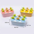 thumbnail image 2 of WNFJR DIY Ice Cream Pop Maker, Multi-Chamber Ice Cream Molds, Non-Stick Popsicle Mold Set, Eco-Friendly Homemade Ice Cream Kit, 2 of 2