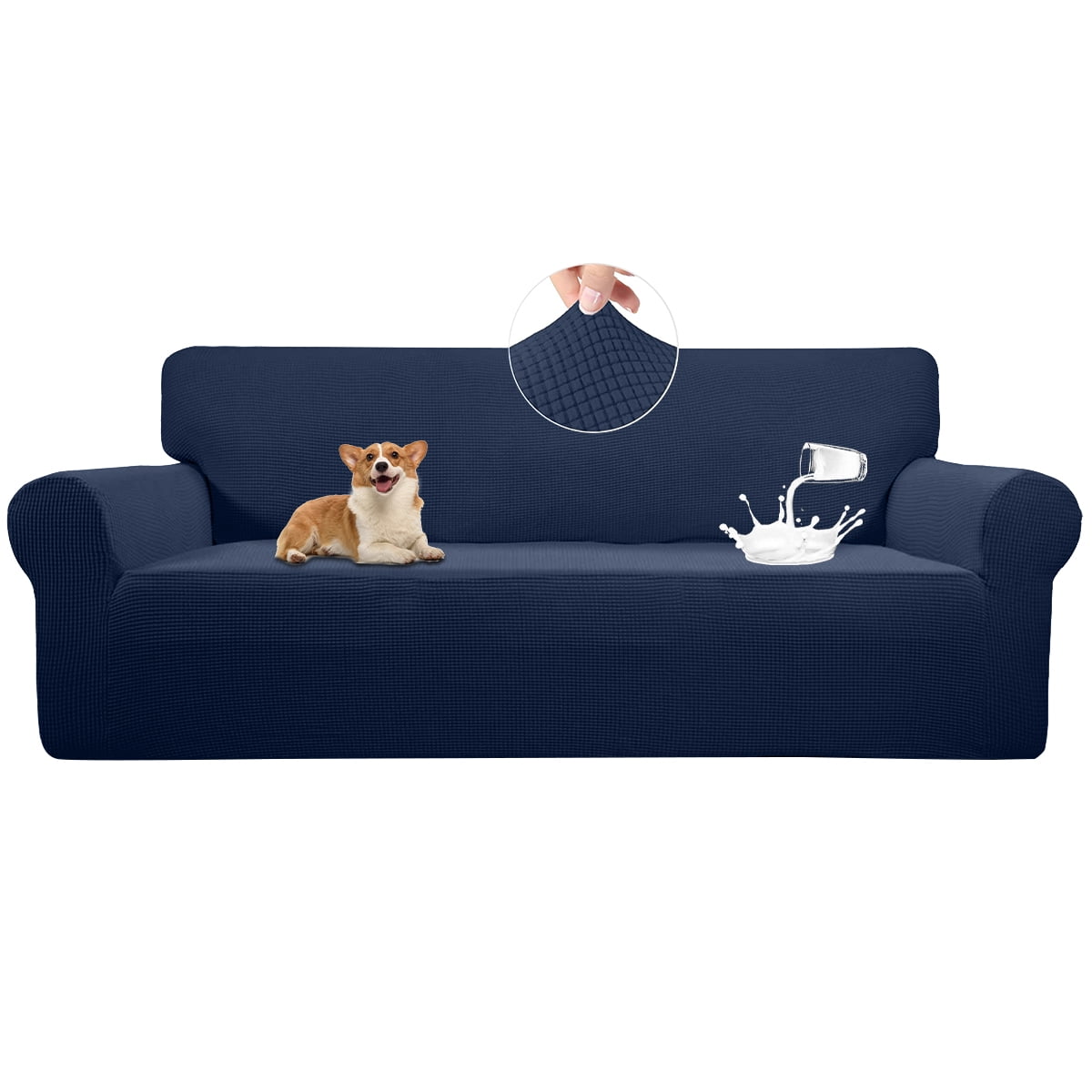 Sanmadrola 100 Waterproof Sofa Cover Non Slip Couch Cover Stretch