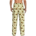 thumbnail image 7 of Salouo Snail With Mushrooms Print Pajama Pants for Men, Lounge Pants Elastic Waistband Casual Men's sleepwear Loungewear Sleep Pajama Pant -XX-Large, 7 of 7