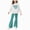 A70-Mint Green, variant on NIEWTR 5-6 Years Baby Girl Fall Clothes Birthday Girl Outfit Letter Sweatshirt Long Sleeve Pullover Tops & Pants 2Pcs Set A70-Mint Green