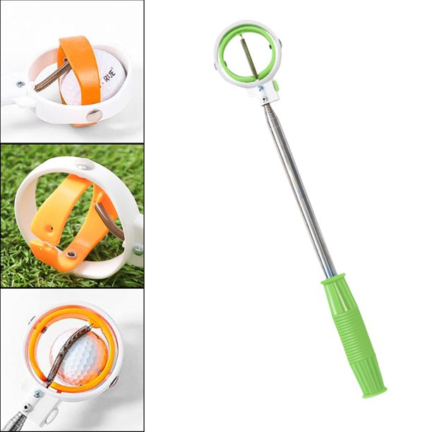 Recuperador de Pelotas de Golf Telescópico Macarena Verde