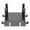 Black, variant on Heavy Duty Wall Mounted Shelf Rack For Cable Box Routers Modem With Hooks