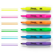 Sharpie Tank-Style Highlighters, Chisel Tip, Assorted, 4 Count