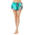 thumbnail image 5 of Ashford & Brooks Women's Satin Short Sleeve Pajama Shorts Set, 5 of 5