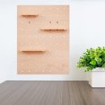 thumbnail image 5 of WEUVEB 5Pcs Chocolate Cylindrical Wood Sticks For Wood Pegboard Diy Projects Garage Storage, 5 of 5