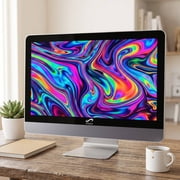 STGSivir All in One Desktop PC, 22 FHD Display, Intel Core i5, 16G RAM, 512G SSD, WiFi, BT 5.0, Webcam, Win 11 Home