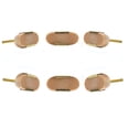 thumbnail image 1 of Oval Pink Marble Cabinet Knob ( Set Of 6 ), 1 of 3