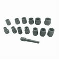 thumbnail image 3 of 14 Pcs Lug 3/8Inch Drive Impact Bolt Nut Extractor Set, Nut Remover Kit 1/4Inch-3/4Inch Twist Socket Tool Set, 3 of 6