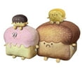 thumbnail image 3 of Coussin à Pain figurine Pain d'Humeur toast Poupée Coussin Dessin Animé, 3 of 5
