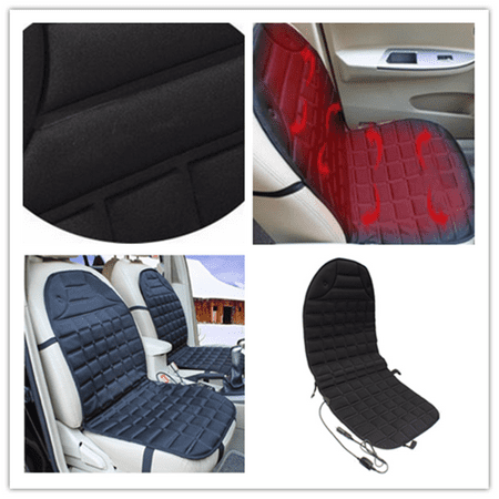 Thickening Car Seat Heated Cover Heater Pad Chair Cushion Winter Warmer 12V