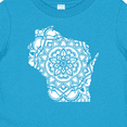 thumbnail image 4 of Inktastic Wisconsin Silhouette Mandala Boys or Girls Baby T-Shirt, 4 of 5