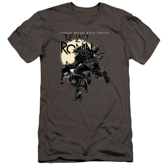 TMNT Teenage Mutant Ninja Turtles, Casey Marie Jones Leaping Hbo Adult Premium 'Canvas' Brand Short-Sleeve T Shirt