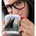 thumbnail image 2 of 3drose, Wyoming, Grand Teton National Park, Bull Moose - Us51 Jwi0374 - Jamie and Judy Wild, 15oz Two-tone Red Mug, 2 of 6