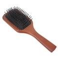 thumbnail image 4 of Cepillo de Desenredado de Cabello, Cepillo para el Cabello de Paleta de Dientos Ancho de Silicona. Reduzca la Pérdida de Cabello para el Uso del Hogar, 4 of 7