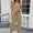 Beige, variant on WCJM Summer Tennis Shorts Two Piece Sets for Women Crew Neck Short Sleeve Matching Shirt Outfit Soft Loose Pajama Loungewear Sleepwear for Ladies