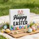 thumbnail image 5 of CaiYueKe Easter Decorations Bunny Rabbit Ornament PVC Holiday Home Decor Desktop Tabletop Figurine Spring Party Supplies Indoor Outdoor Decoration, 5 of 8