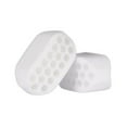 thumbnail image 3 of dianhelloya 2Pcs Soft Silicone Jaw Line Lifting Face Exerciser Chew Muscle Training Ball White, 3 of 5