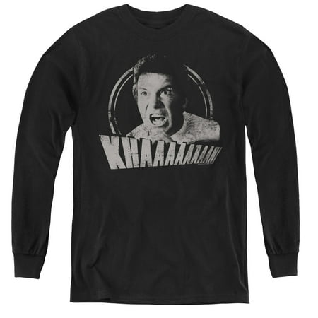 Star Trek - Khan Distressed - Youth Long Sleeve Shirt - Medium