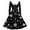 Black_002, variant on Festive Long Sleeve Collar Irregular Party Gown Elegant Holiday Dinner Dress for Women Red XL