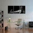 thumbnail image 3 of Hieng Abstract Canvas Wall Art, Painting Prints, Feather Pictures Modern Wall Decor for Living Room Bedroom Office Home Decor -（Only canvas）, 3 of 6