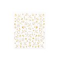 thumbnail image 2 of CEHVOM Net Red Explosion Star Moon Nail Sticker Adhesive Magic Gold 3D Nail Sticker, 2 of 4