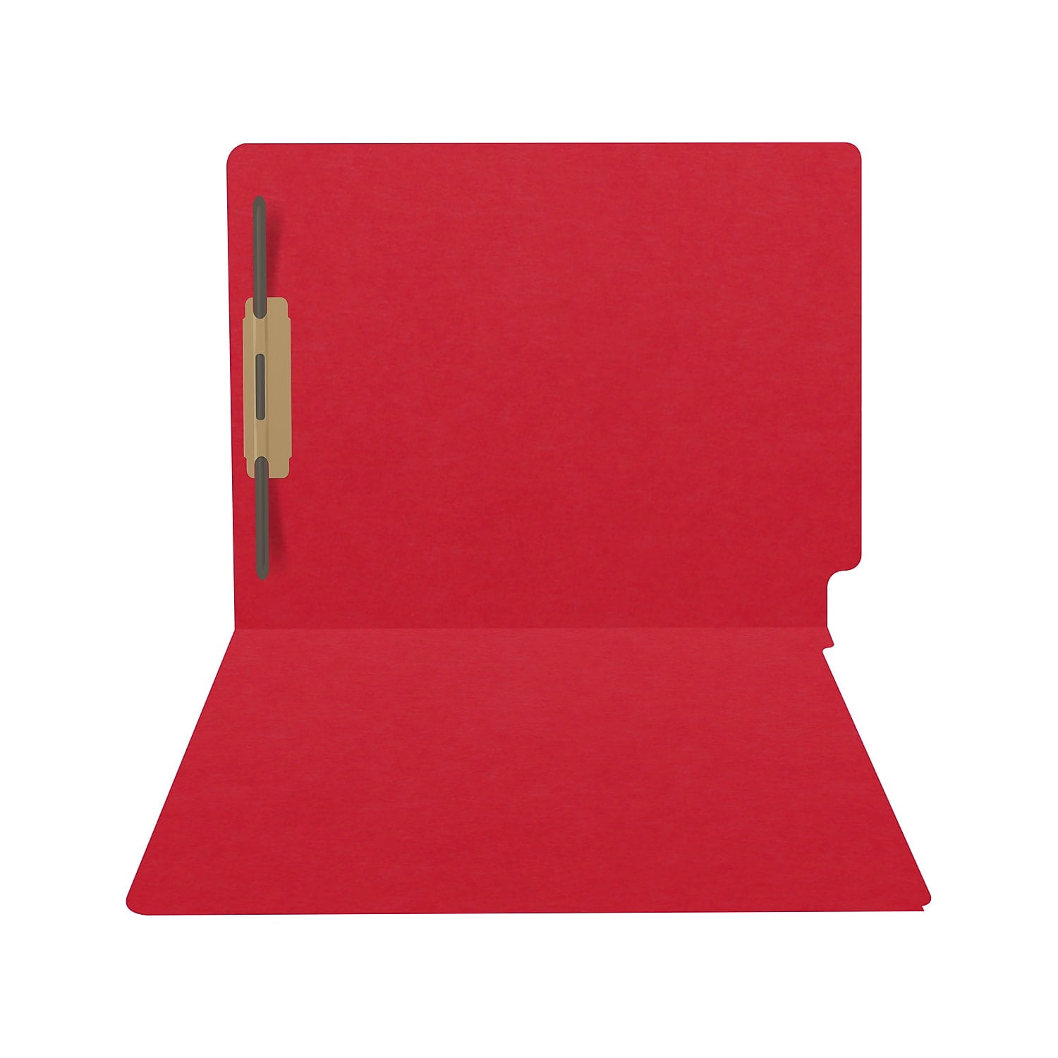 Medical Arts Press Heavy Duty End Tab File Folder Straight-Cut Letter Size Red 40/Box (S-09461-RED)
