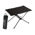 thumbnail image 3 of Mesa plegable para Escritorio con bolsa de almacenamiento Muebles Aleación de aluminio para pesca, al aire libre, picnic, pya, jardín Negro Soledad Escritorio plegable, 3 of 6