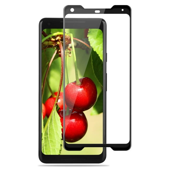 Pixel 2 XL - Tempered Glass Screen Protector, 5D Touch Curved Edge Full Cover Bubble Free Case Friendly 9H Hardness HD Clear for Google Pixel 2 XL