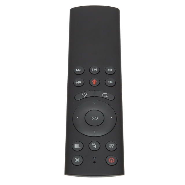 G20S Remote Control Single Sided Design Voice Remote Control With 6 Axis Gyroscope,Support Voice Input Function,Support Infrared Learning,Can Be Used For TV Projector Computer